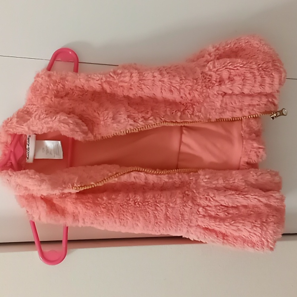 Pink Sherpa Vest💗